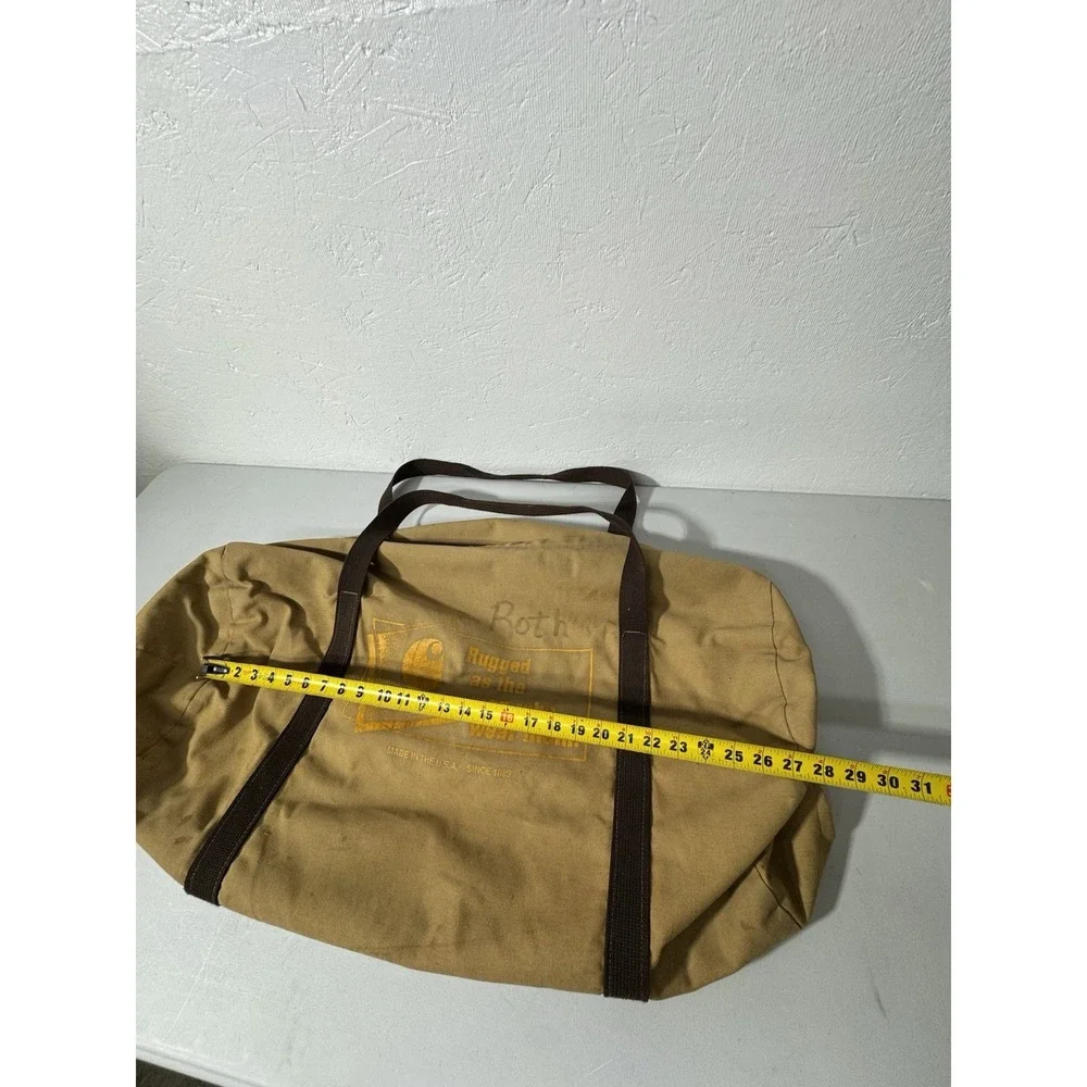 Vintage Carhartt Duffel Bag Large 28